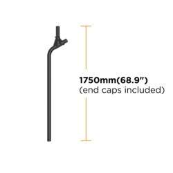 Weight-Balanced Pole for Video Wall Ceiling Mount (1750mm)