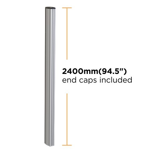Aluminum Column For Video Wall Stand/Cart (2400mm) LVS02-C24 Compatible with LVS02 Series from china(chinese)