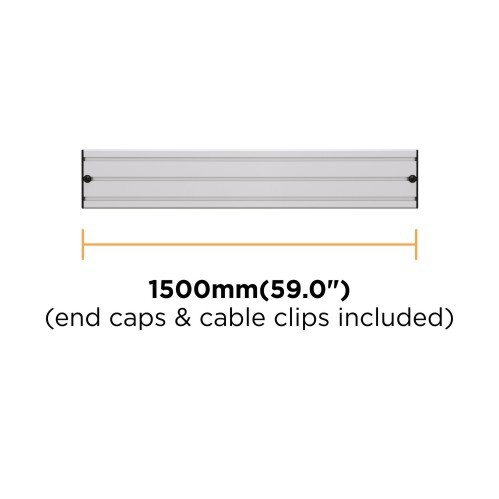 Mounting Rail for Video Wall Mount/Menu Board Mount (1500mm) LVS02-R150 Compatible with LVS02 Series/LVC03 Series from china(chinese)