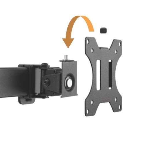 デュアルモニターの高さ調節可能なパソコン移動式ワークステーション FWS05-2  from china(chinese)