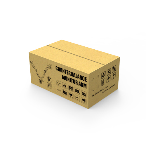 Dual Monitor Minimalist Spring-Assisted Monitor Arm LDT45-C024 For Most 17"-27" Monitors from china(chinese)