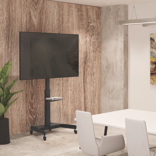 コンパクトな高さ調節可能なアルミニウムテレビカート FS11-46T  from china(chinese)