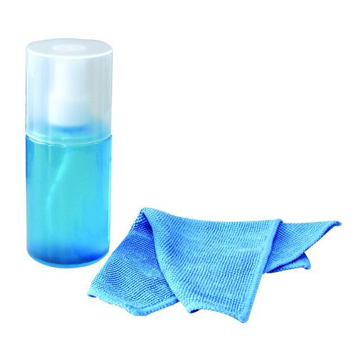 KIT LIMPIADOR DE PANTALLAS 2 EN 1 SC-2 1 x 200ml Limpiador de Pantalla + 1 x 300x300mm Paño de Perlas from china(chinese)