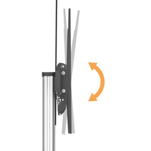 CARRO AJUSTABLE EN ALTURA PARA TV ULTRA GRANDE CON MANIVELA TTL04H-610TW Para la mayoría de televisores de pantalla plana de 60"-100" from china(chinese)