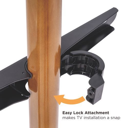 Solid Wood TV Floor Stand FS35-44F-01 Add Warmth Through Accents from china(chinese)