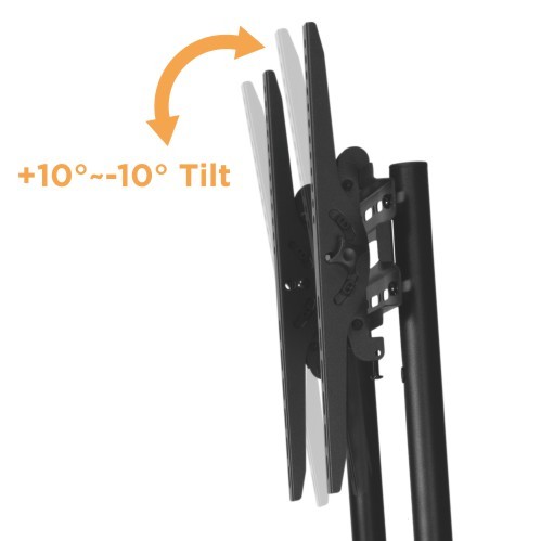 Single Monitor Mount for LRS03-BS Racing Simulator Cockpit Seat LRS03-SR01 For Most 32"-50" Monitors  from china(chinese)