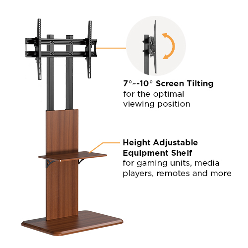 モダンスリムテレビフロアスタンド FS16-46N ほとんどの37"-70"テレビ用 from china(chinese)