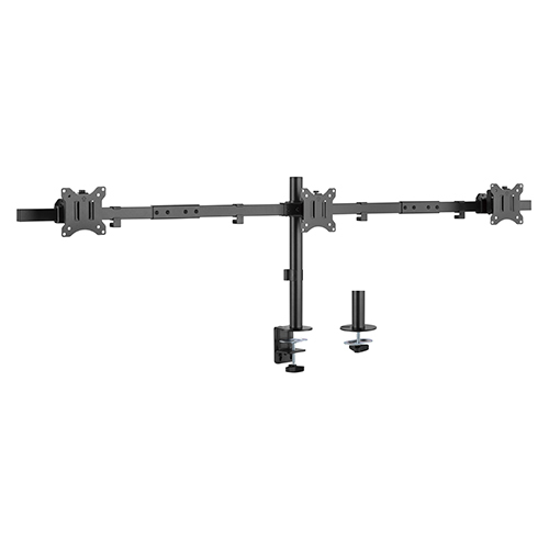 Pole Mount Triple-Screen Monitor Mount LDT57-C03 For Most 17"-32" Monitors from china(chinese)