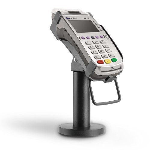 Swivel & Tilt Credit Card Terminal Stand for VeriFone VX 520 PTS-03 Securely and Invisibly Holds the Terminal in Place with Lockable Latch from china(chinese)