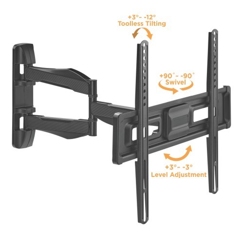 Stylish Full-Motion TV Wall Mount LPA75-443 For most 32"-55” TVs up to 35kg/77lbs from china(chinese)