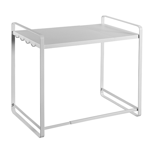 Width-Adjustable Microwave Oven Shelf Unit MB-10 Large Capacity and Easy to Assemble from china(chinese)