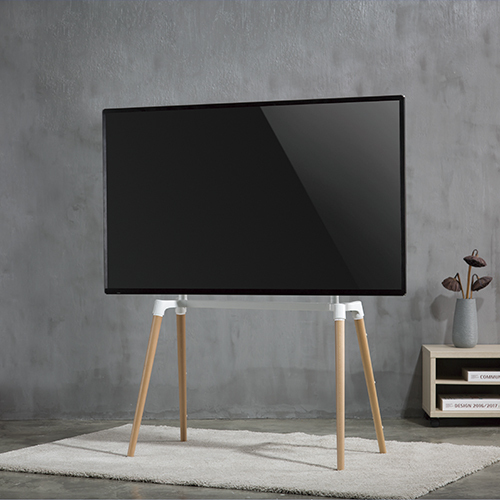 Pastel Easel Studio TV Floor Quadrupod Stand FS19-46F-02 For Most 60''-75'' Flat Panel TVs from china(chinese)