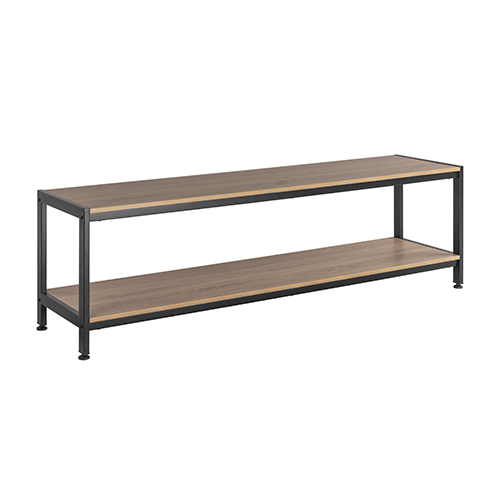 2層インダストリアル風のメディアコンソール(大) WP2002L 都市と田舎風のロフトアピールのミックス from china(chinese)