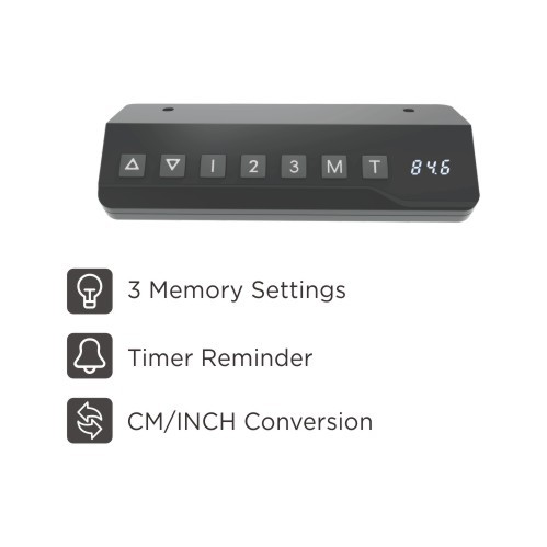 Compact Electric Single-Motor Sit-Stand Desk S08-22R Specially Designed for Limited Space from china(chinese)