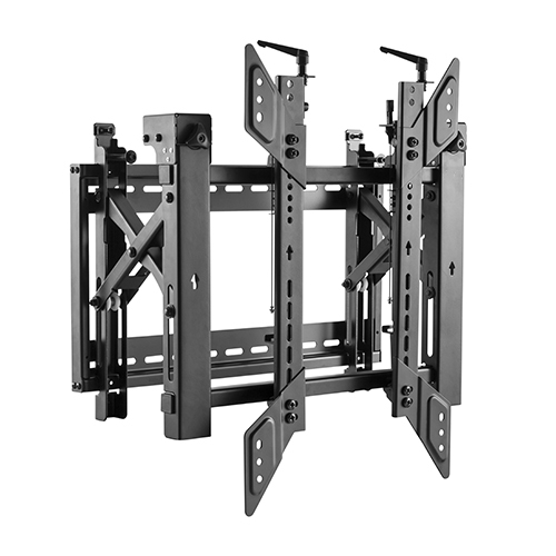 Portrait Pop-out Video Wall Mount LVW03-64T For most 45"-70" LED, LCD flat panel TVs from china(chinese)