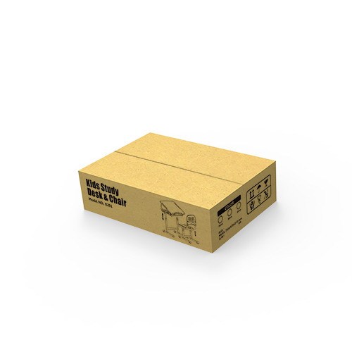 Manual-Lifting Height Adjustable Kids Desk and Full-Backrest Chair Set B201 Tiltable Desktop | Compartment Drawer | Subsided Storage Groove from china(chinese)