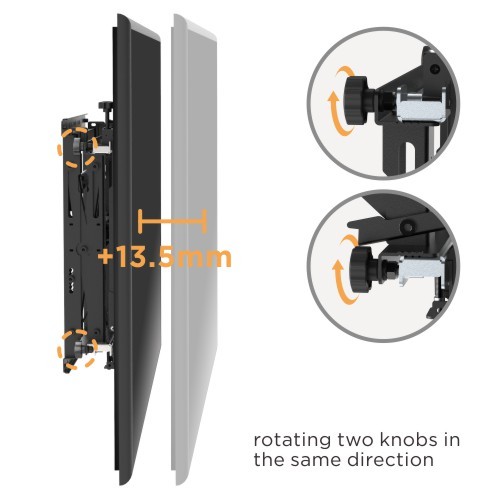 Optimal Full Service Video Wall Mount with Quick Release  LVW13-46T No measuring. No guessing. No mistakes. from china(chinese)