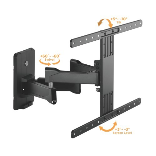 Premium Full-Motion TV Wall Mount LPA65-464 Fits Most 37"-80"TVs from china(chinese)