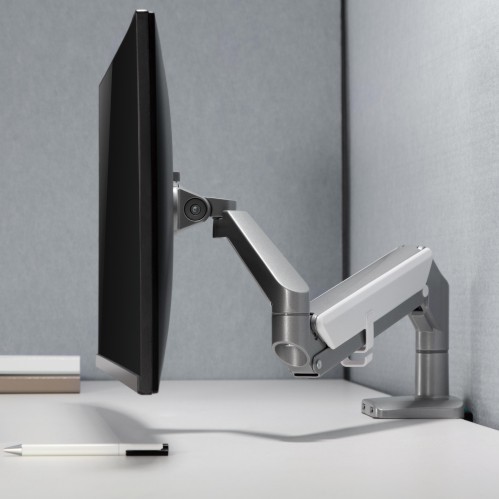 Single Monitor Space-Saving Gas Spring Monitor Arm with USB LDT44-C012U For Most 17''-32'' Monitors from china(chinese)