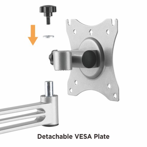 Lockable Aluminum Full-Motion RV TV Mount LDA37-112 For most 13”-32” Displays from china(chinese)