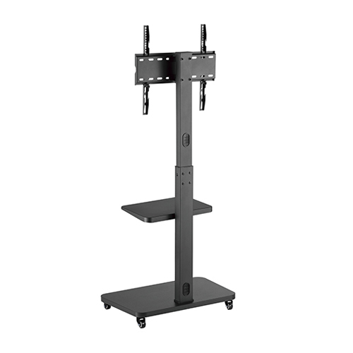 シングルシェルフ付きテレビカート FS32-44W ほとんどの32"-65"テレビ用 from china(chinese)