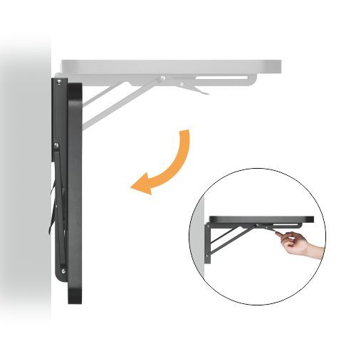 Wall-Mounted Folding Shelf (Medium)