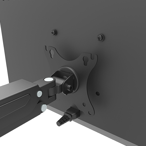Economical Stylish Dual Monitors Gas Spring Arm LDT25-C024 Easily Position Your Monitors and Boost Productivity from china(chinese)