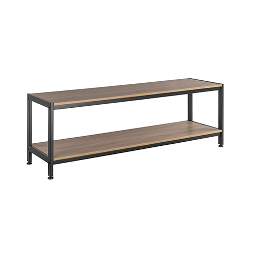 2-Tier Industrial Style Media Console (Medium) WP2002M A Mix of Urban and Rustic Loft Appeal from china(chinese)