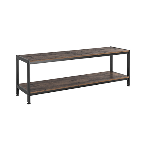 2-Tier Industrial Style Media Console (Medium) WP2002M A Mix of Urban and Rustic Loft Appeal from china(chinese)