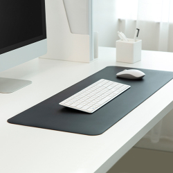 Large Double-Sided PVC Leather Mouse Pad