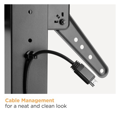 Universal Swivel Tabletop TV Stand with Glass Base LDT03-23MA For Most 23"-55" TVs from china(chinese)