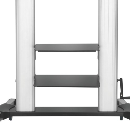 CARRO AJUSTABLE EN ALTURA PARA TV ULTRA GRANDE CON MANIVELA TTL04H-610TW Para la mayoría de televisores de pantalla plana de 60"-100" from china(chinese)