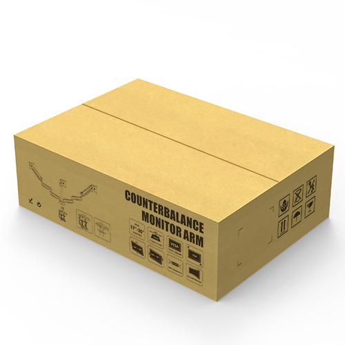 トリプルモニターパフォーマンスガススプリング式アルミニウムポールマウントモニターアーム LDT34-C036P ほとんどの17"-30"モニター用 from china(chinese)