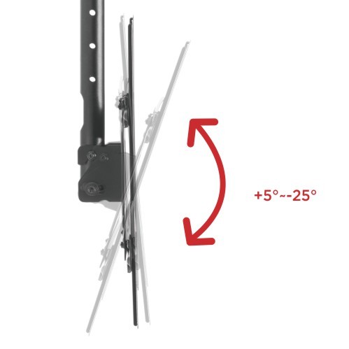 SOPORTE DE TECHO PARA TV DE ALTA RESISTENCIA PLB-CE1046-01 ¡Rango de Ajuste de Altura Más Amplio & Capacidad de Carga Más Fuerte! from china(chinese)