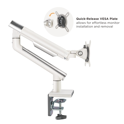 Single Monitor Premium Slim Aluminum Spring-Assisted Monitor Arm With USB Ports LDT49-C012U For most 17"~32" Monitors from china(chinese)