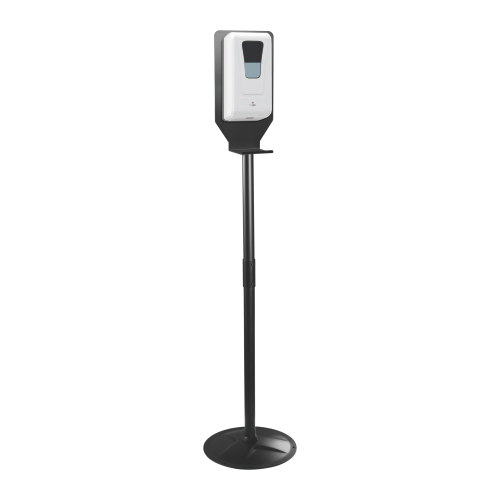 Hand Sanitizer Stand Stand/Mount Plate ONLY Lorima Portable Dispenser Floor Stand Black Color 