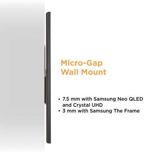 Micro-Gap Fixed TV Wall Mount LED-18Q Compatible with most 43"~85" Samsung TVs and 50"-85" Frame TVs from china(chinese)