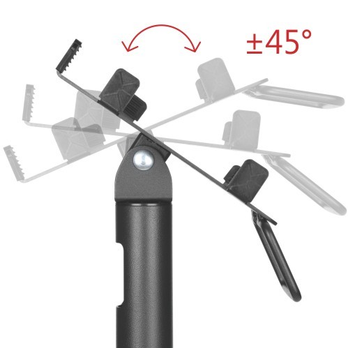 Swivel & Tilt Credit Card Terminal Stand for VeriFone VX 820 PTS-01 Securely and Invisibly Holds the Terminal in Place with Lockable Latch from china(chinese)