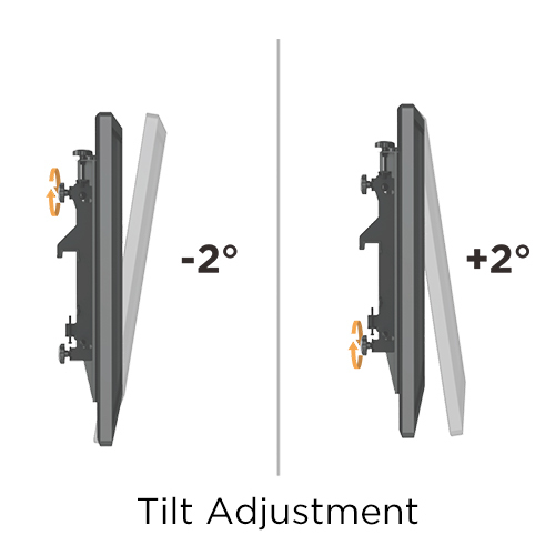 Micro-Adjustment Bracket for Video Wall Mount LVS02-40M Compatible with LVS02/LVC03-FL Series from china(chinese)