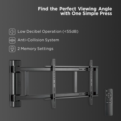 Motorized Swing TV Mount PLB-M06 Watch 1 in 3 Different Places from china(chinese)
