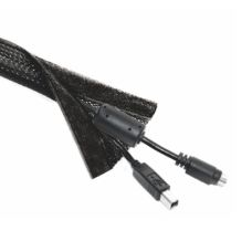 Flexible Cable Wrap Sleeve with Hook and Loop Fastener (85mm/3.3" Width )