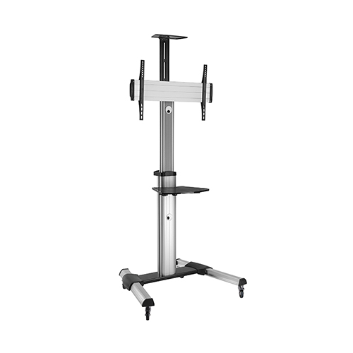 Manual Lifting Height Adjustable TV Cart Supplier and Manufacturer