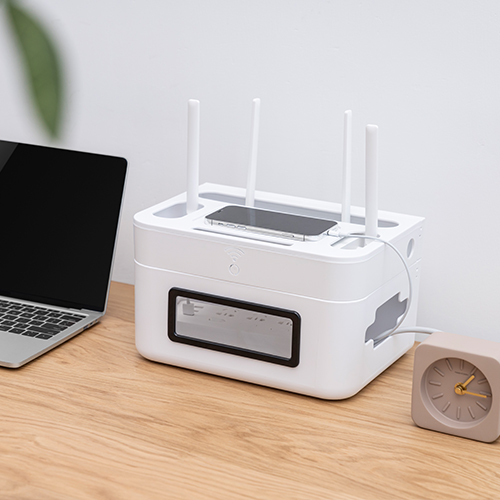 Wall-Mounted Router Storage Box