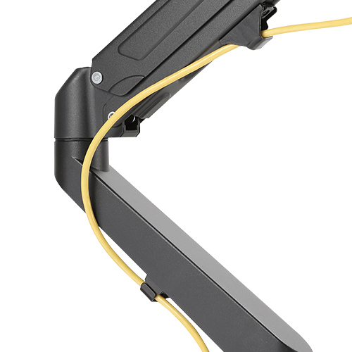 Economical Stylish Dual Monitors Gas Spring Arm LDT25-C024 Easily Position Your Monitors and Boost Productivity from china(chinese)