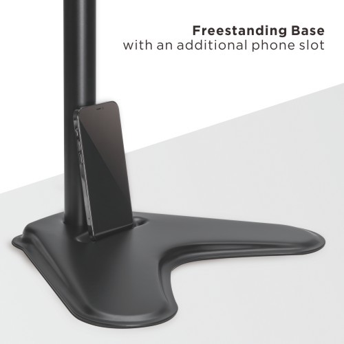 Dual-Monitor Steel Articulating Monitor Stand LDT66-T024 For most 17”-32” monitors from china(chinese)
