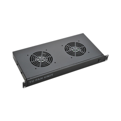 1U Network Cabinet Cooling System with 2 Fans 