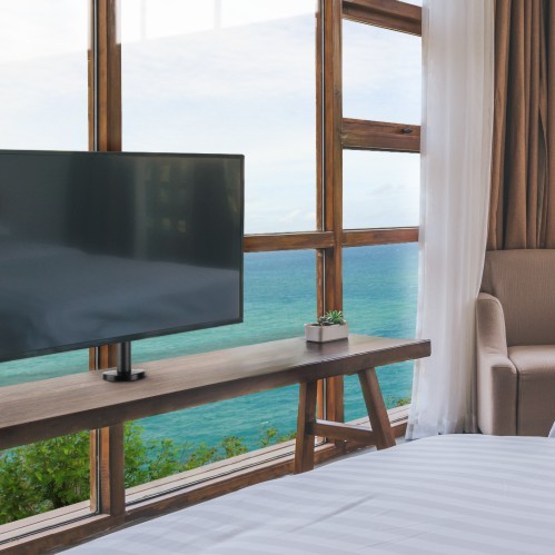 Swivel Bolt-Down Desktop TV Mount LDT03-16L  from china(chinese)