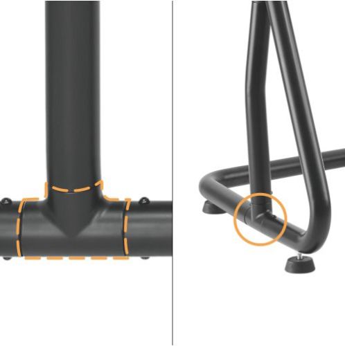 Heavy-Duty Streamlined Landscape TV Stand TTL08-610FF For most 60"~105" TVs from china(chinese)