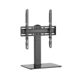 Universal Tabletop TV Stand with Glass Base