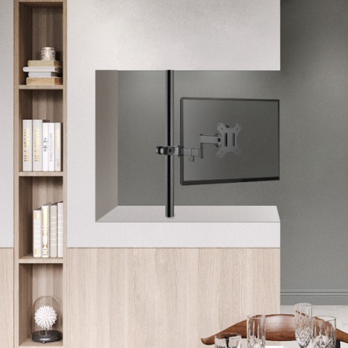 BRAZO PARA MONITOR DE MOVIMIENTO COMPLETO MONTAJE EN POSTE LDA35-112 Sin Paredes, Escritorios - Con Solo un Poste Servirá from china(chinese)